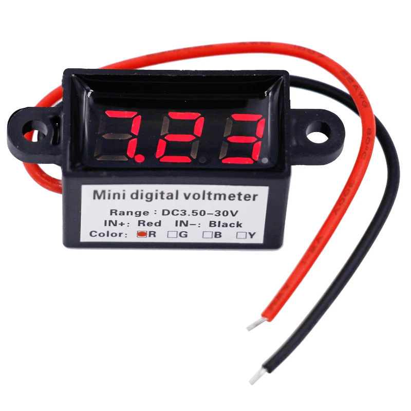 100pcs by DHL/Fedex 0.28 DC 3.5-30V Motorcycle Digital LCD Voltmeter Waterproof Meter Automobile motorcycle voltmeter 10%off
100pcs by DHL/Fedex 0.28 DC 3.5-30V Motorcycle Digital LCD Voltmeter Waterproof Meter Automobile motorcycle voltmeter 10%off