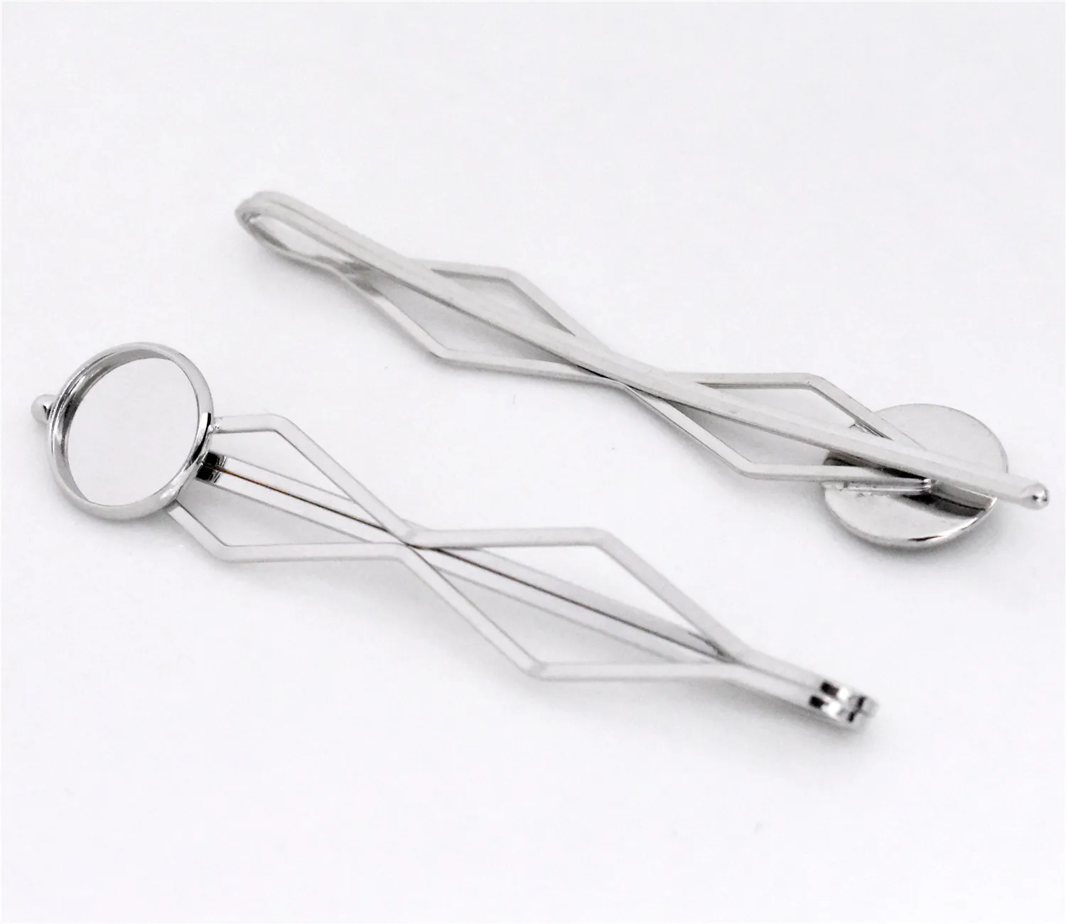 New Style 12mm 10pcs High Quality Classic Rhodium Plated Copper Material Hairpin Hair Clips Hairpin Base Setting Cabochon Cameo-
New Style 12mm 10pcs High Quality Classic Rhodium Plated Copper Material Hairpin Hair Clips Hairpin Base Setting Cabochon Cameo-