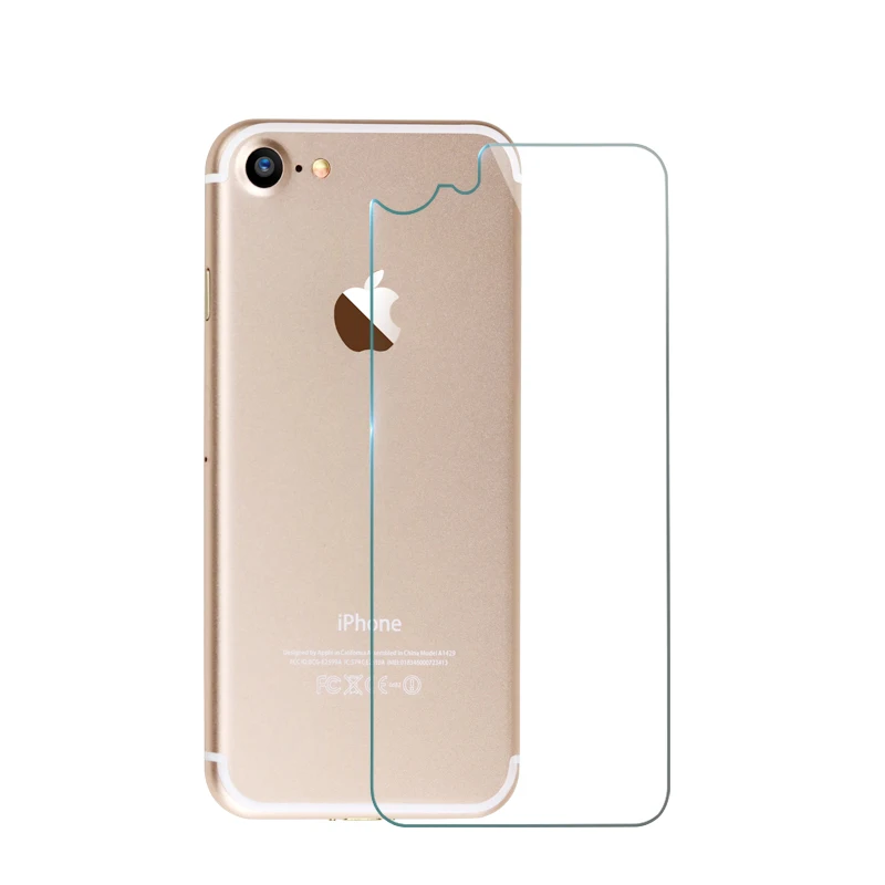 10 шт./лот назад закаленное Стекло протектор для iPhone 7 8x10 5S 5 SE 6 s плюс S сзади |