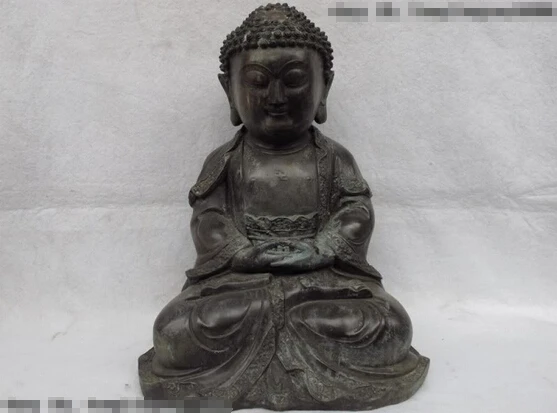 fast shipping USPS to USA S0163 13 Tibet folk old Copper Bronze made Amitabha Tathagata Sakyamuni Buddha Statue
fast shipping USPS to USA S0163 13 Tibet folk old Copper Bronze made Amitabha Tathagata Sakyamuni Buddha Statue