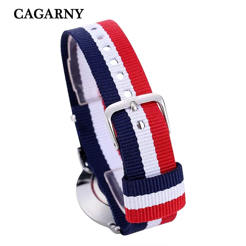 Cagarny Watches Women Fashion Quartz Watch Clock Woman Rose Gold Ultra-Thin Case Nylon Watchband Casual Ladies Quartz-Watch Gift
Cagarny Watches Women Fashion Quartz Watch Clock Woman Rose Gold Ultra-Thin Case Nylon Watchband Casual Ladies Quartz-Watch Gift