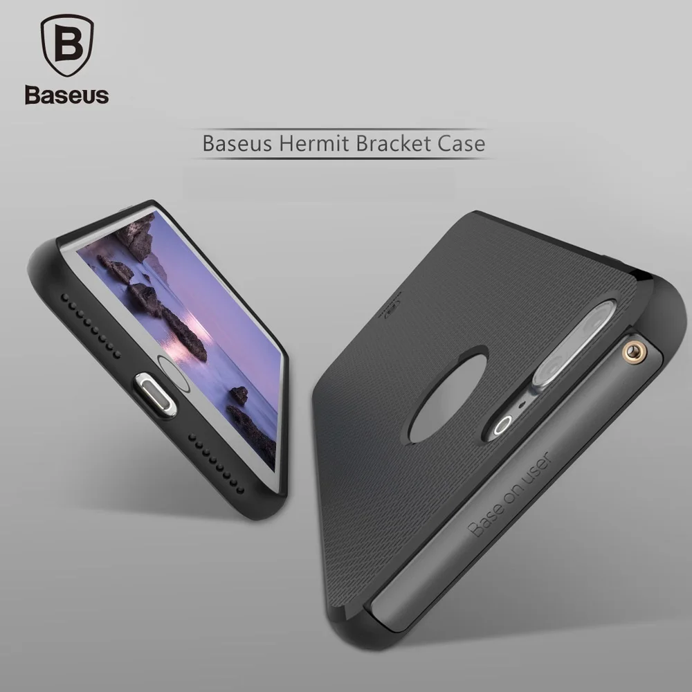 Защитный чехол Baseus Hermit из ТПУ с функцией подставки для iPhone 7/iPhone 7 Plus