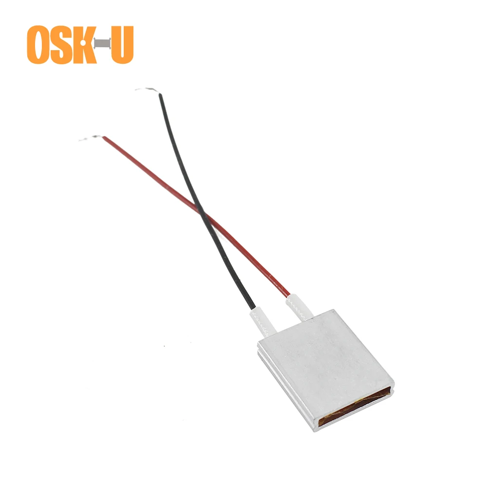 2 шт. 25x20x5 мм PTC Электрический нагревательный элемент 60/80/140/230 градусов по Цельсию 12