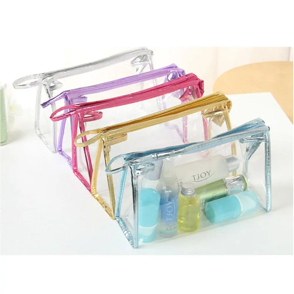 Top Fashion 1PC Clear Waterproof Storage Makeup Bags PVC Simple cosmetic bag for make up travel rangement maquillage
Top Fashion 1PC Clear Waterproof Storage Makeup Bags PVC Simple cosmetic bag for make up travel rangement maquillage