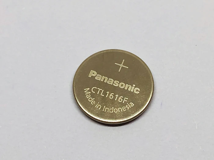 New Original Panasonic Solar CTL1616 CTL1616F Replacement Rechargeable Battery Watch Button Batteries Cell CTL 1616
New Original Panasonic Solar CTL1616 CTL1616F Replacement Rechargeable Battery Watch Button Batteries Cell CTL 1616