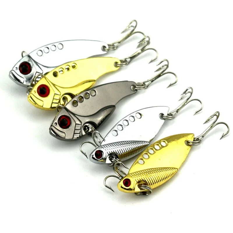Hot Sale 10pcs New Vibration Fishing Lure 5cm 11g Artificial Hard Metal VIB Tackle Spoon Lure Balance Sea Fishing Wobblers
Hot Sale 10pcs New Vibration Fishing Lure 5cm 11g Artificial Hard Metal VIB Tackle Spoon Lure Balance Sea Fishing Wobblers