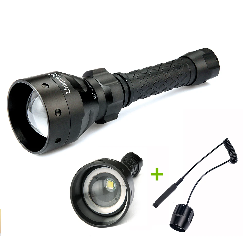 UniqueFire 1406-XML Tactical Flashlight T6 Led 10W Powerful Torch+Remote Pressure Use For Remote Control
UniqueFire 1406-XML Tactical Flashlight T6 Led 10W Powerful Torch+Remote Pressure Use For Remote Control