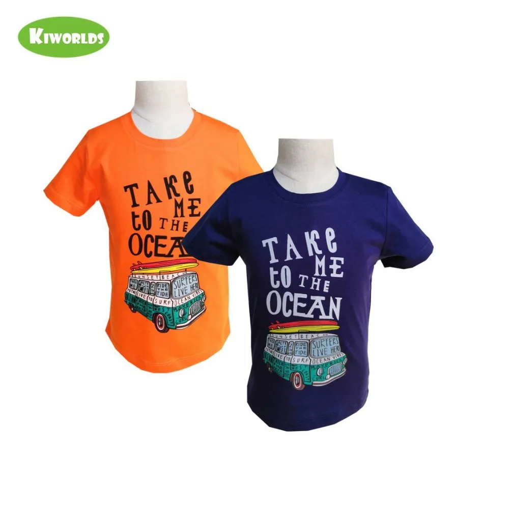 High quality Summer boy orange blue cotton short sleeve T-shirt with big bus ,soft Comfortable fabric ,kids child clothes
High quality Summer boy orange blue cotton short sleeve T-shirt with big bus ,soft Comfortable fabric ,kids child clothes