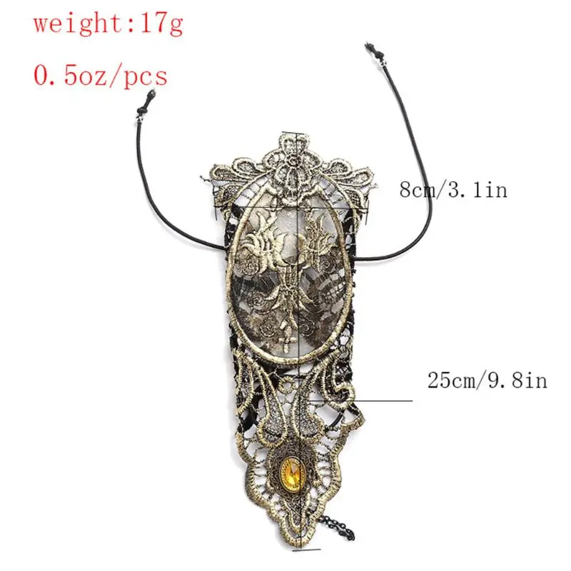 Women Vintage Retro Flapper Dress Gloves Hollowed Out Embroidered Lace Fingerless Bracelet Criss Cross Lace Up Steampunk
Women Vintage Retro Flapper Dress Gloves Hollowed Out Embroidered Lace Fingerless Bracelet Criss Cross Lace Up Steampunk