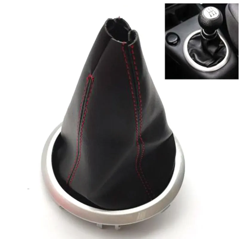 Car Shift Gear Knob Leather Boot Cover Gaitor Red Stitch For Suzuki Swift MK2 2005 2006 2007 2008 2009 2010
Car Shift Gear Knob Leather Boot Cover Gaitor Red Stitch For Suzuki Swift MK2 2005 2006 2007 2008 2009 2010