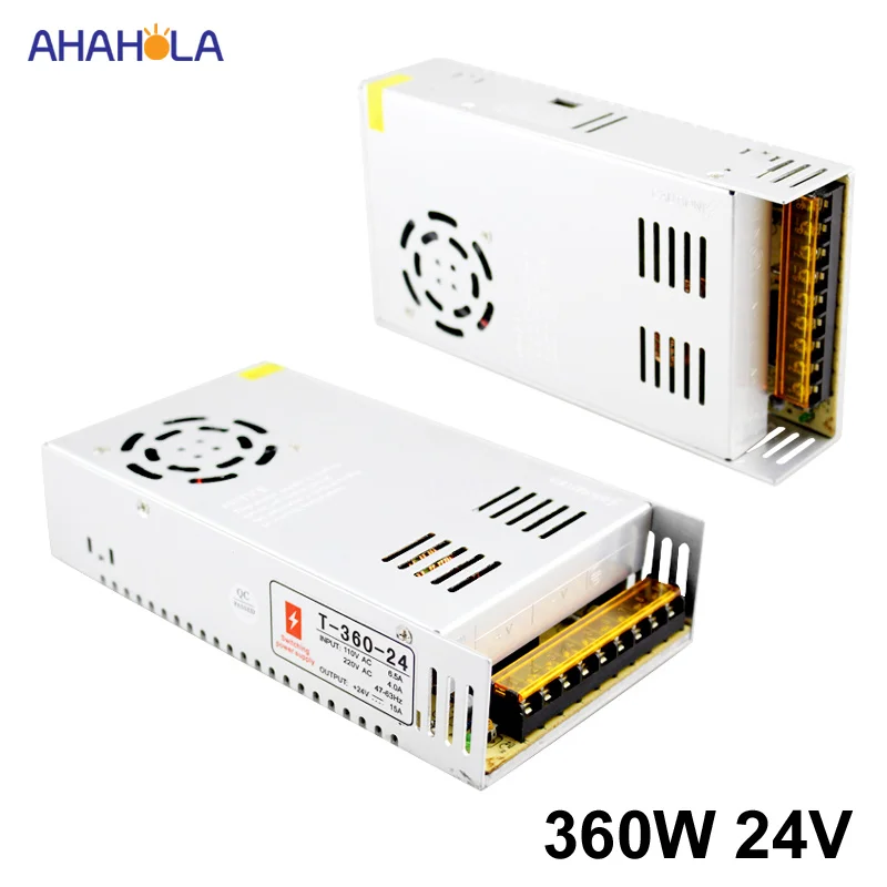 AC 220v to 24v Dc Power Supply 24v 15a 360w Output Switching power supply 24v 15a 360w Smps Source Led Power Supply 24 v
AC 220v to 24v Dc Power Supply 24v 15a 360w Output Switching power supply 24v 15a 360w Smps Source Led Power Supply 24 v