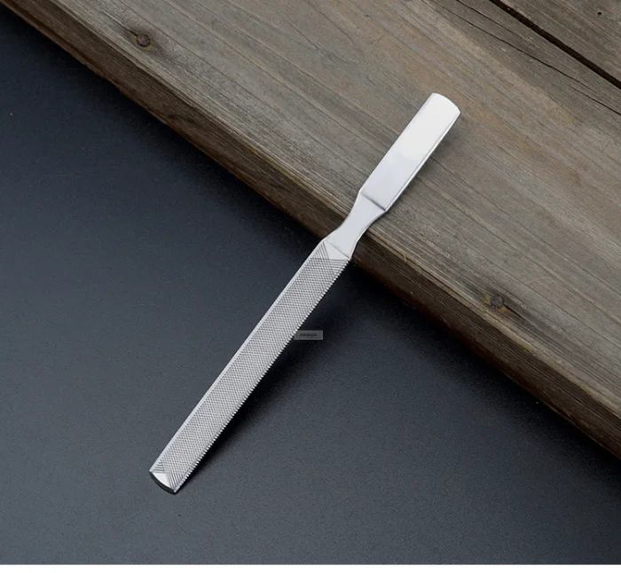 1pc Stainless Steel Nail File Double sided Nail File Concave Handle Grinder Nail Non-slip Manicure tools
1pc Stainless Steel Nail File Double sided Nail File Concave Handle Grinder Nail Non-slip Manicure tools