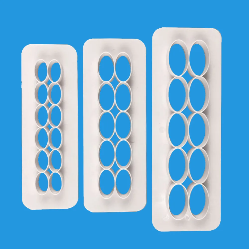 3 pcs Geometry fondant cookie cuttter cake mold fondant mold fondant cake decorating tools Baking
3 pcs Geometry fondant cookie cuttter cake mold fondant mold fondant cake decorating tools Baking