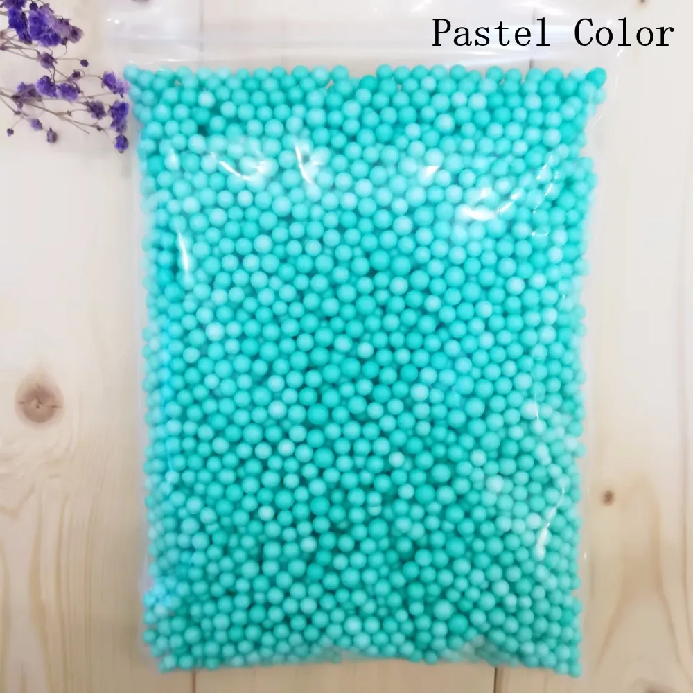 13g/bag Mini Colored Slime Beads Polystyrene Foam Slime Balls DIY Rainbow Foam Beads
13g/bag Mini Colored Slime Beads Polystyrene Foam Slime Balls DIY Rainbow Foam Beads