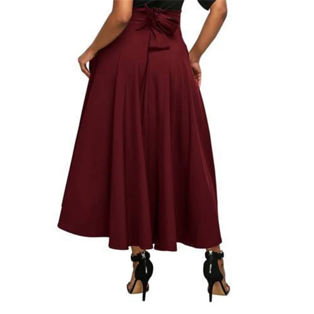 Summer Fashion Elegant Skirt With Pocket High Waist Solid Ankle-Length Vintage Skirt For Women Long Skirt 2020 New
Summer Fashion Elegant Skirt With Pocket High Waist Solid Ankle-Length Vintage Skirt For Women Long Skirt 2020 New