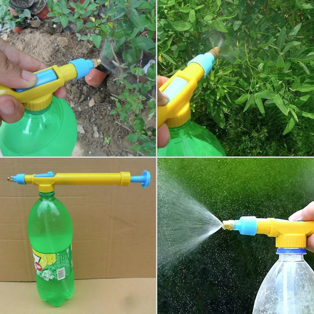Mini Juice Bottles Interface Plastic Trolley Gun Sprayer Head Water Pressure Sprayer For Garden Bonsai Water Pesticide Spraying
Mini Juice Bottles Interface Plastic Trolley Gun Sprayer Head Water Pressure Sprayer For Garden Bonsai Water Pesticide Spraying