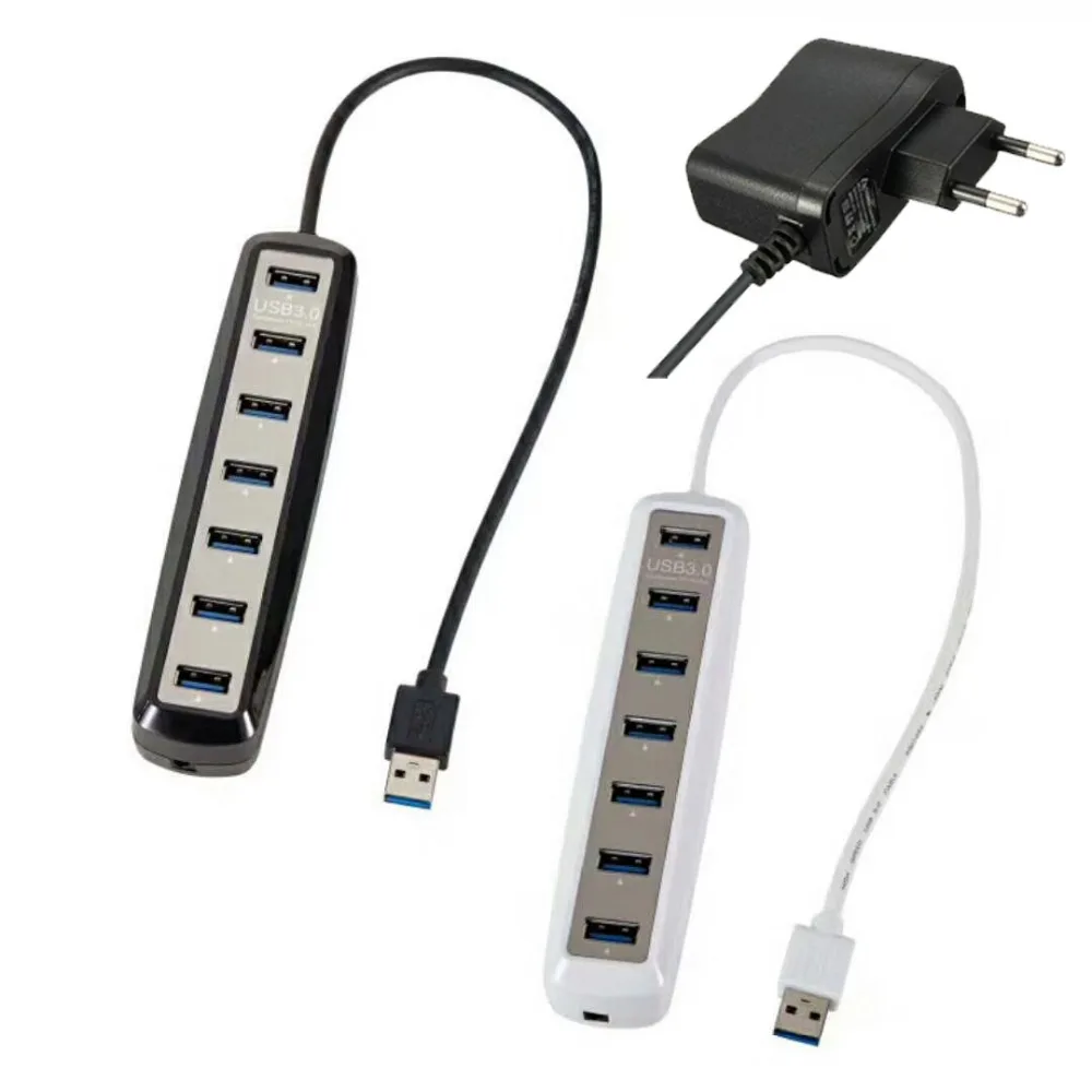 7-портовый концентратор USB 3,0 высокоскоростной ABS с адаптером питания 5 в 2 а для Windows/Vista /7/8/10/Linux/Mac-черный
7-портовый концентратор USB 3,0 высокоскоростной ABS с адаптером питания 5 в 2 а для Windows/Vista /7/8/10/Linux/Mac-черный