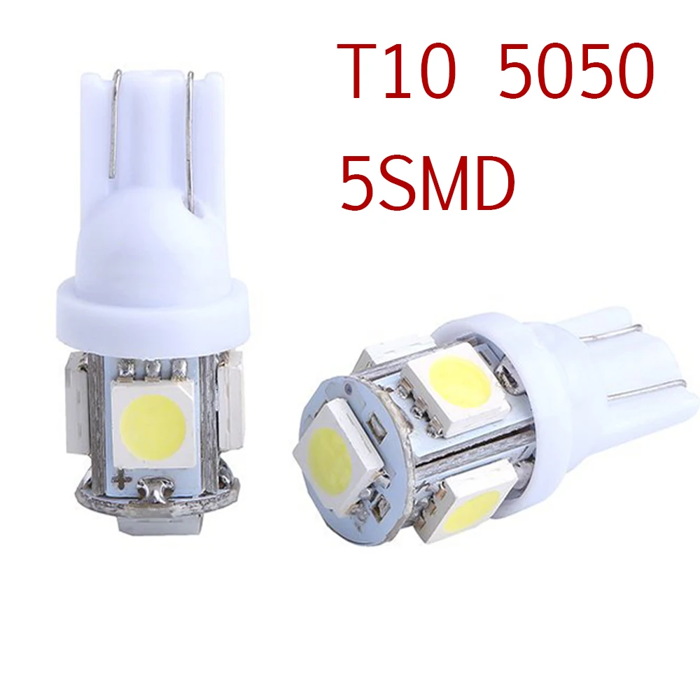 200X T10 светодиодный W5W 5050 5SMD суперяркие автомобилей Светодиодный Маркер глаза ангела купольная лампа 192 168 194 W5W 2825 158 двери парковочная лампа светильник 12V
200X T10 светодиодный W5W 5050 5SMD суперяркие автомобилей Светодиодный Маркер глаза ангела купольная лампа 192 168 194 W5W 2825 158 двери парковочная лампа светильник 12V