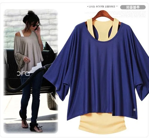 Plus Size New Fashion European An&american Women Bat Sleeve Big Yards Loose Short-sleeved T-shirt
Plus Size New Fashion European An&american Women Bat Sleeve Big Yards Loose Short-sleeved T-shirt