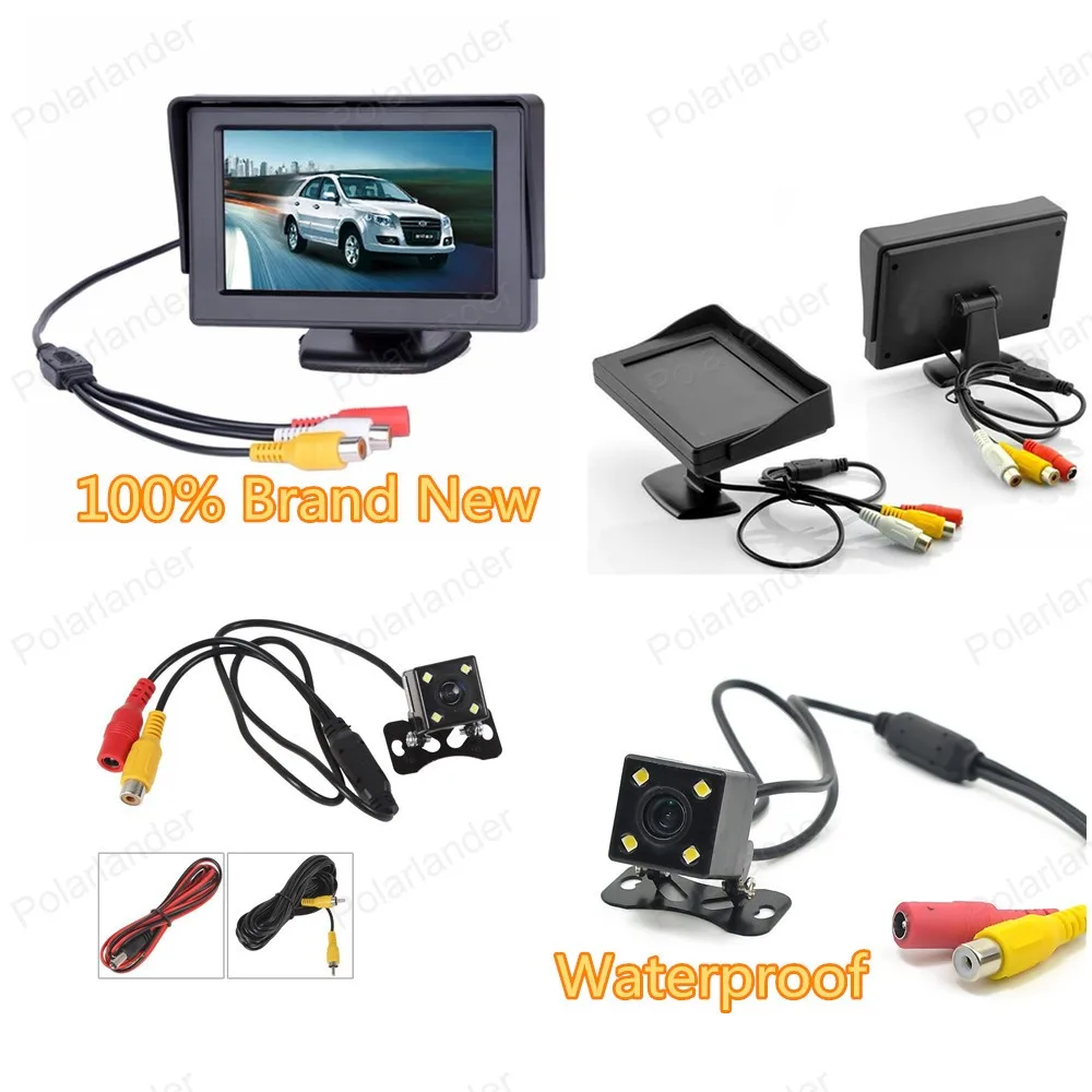 4.3 inch Color LCD Car Monitor switching video 4 LED backlight display with 2 VA input reverse parking camera
4.3 inch Color LCD Car Monitor switching video 4 LED backlight display with 2 VA input reverse parking camera