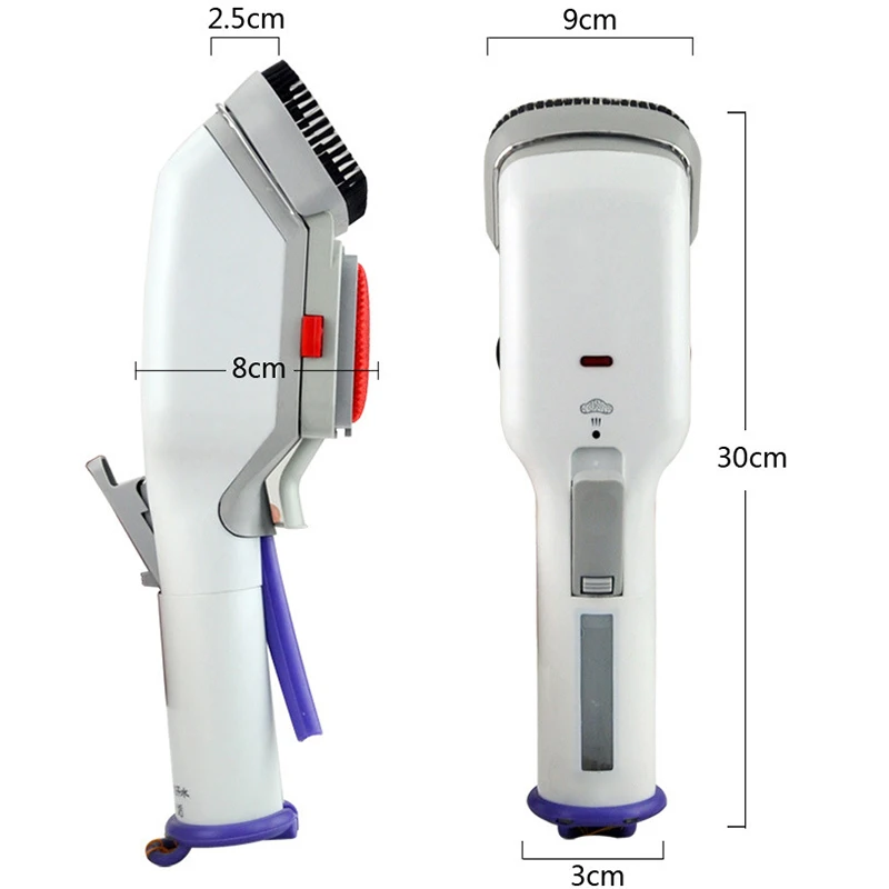 Kbxstart Garment Steamer For Clothes Handheld 360 degree Electric Steam Brush Iron Machine With EU US Plug Home Travel | Бытовая