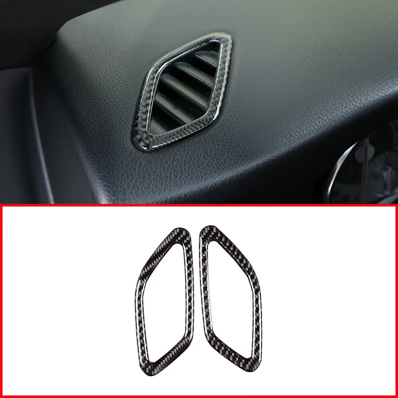 Real Carbon Fiber Car Dashboard Air Conditioning Frame Stickers For Mercedes benz A GLA CLA Class W176 A180 C117 X156 2013-2018
Real Carbon Fiber Car Dashboard Air Conditioning Frame Stickers For Mercedes benz A GLA CLA Class W176 A180 C117 X156 2013-2018