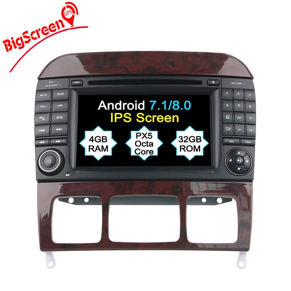 2 Din Android 8.0 RAM 4GB+32GB 8 Core Car Radio GPS Navi For Mercedes Benz S-Class W220 S280 S320 S350 Radio Wifi DAB+BT stereo
2 Din Android 8.0 RAM 4GB+32GB 8 Core Car Radio GPS Navi For Mercedes Benz S-Class W220 S280 S320 S350 Radio Wifi DAB+BT stereo