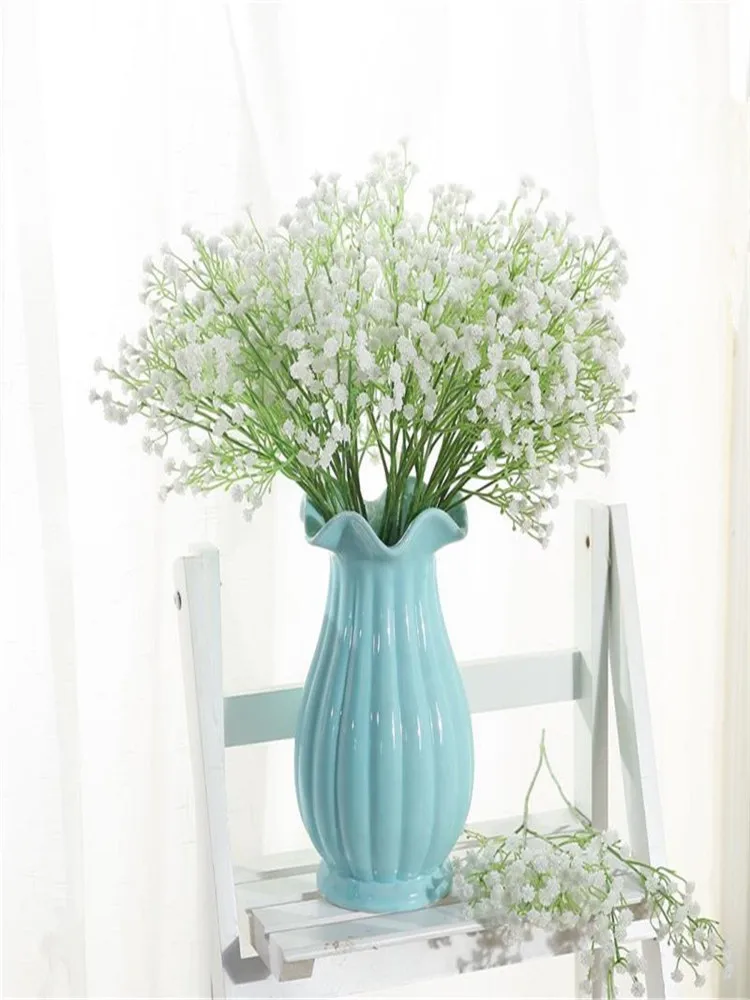 Gypsophila Artificial Flower Bridal Bouquet Baby's Breath Artificial Fake Silk Flowers Plant For Home Wedding Decoration
Gypsophila Artificial Flower Bridal Bouquet Baby's Breath Artificial Fake Silk Flowers Plant For Home Wedding Decoration