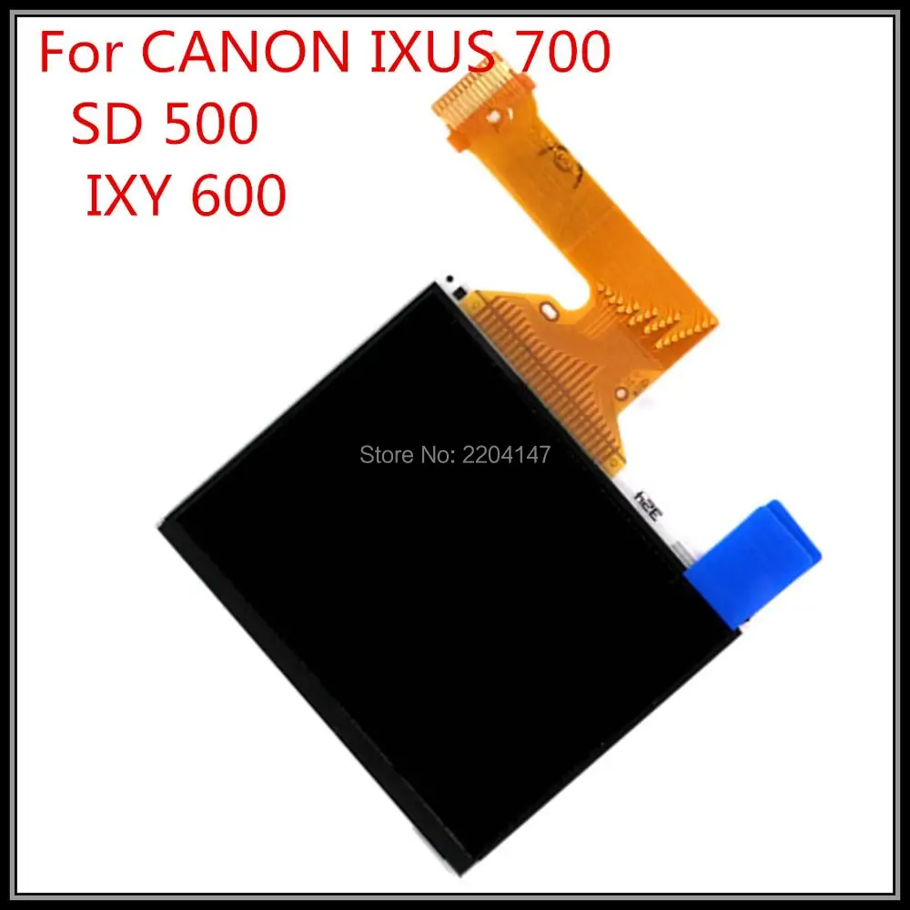 Новый ЖК-экран для CANON IXUS 700 SD 500 IXY 600 ixus700 SD500 IXY600 PC1114, запасная деталь для цифровой камеры без подсветки
Новый ЖК-экран для CANON IXUS 700 SD 500 IXY 600 ixus700 SD500 IXY600 PC1114, запасная деталь для цифровой камеры без подсветки