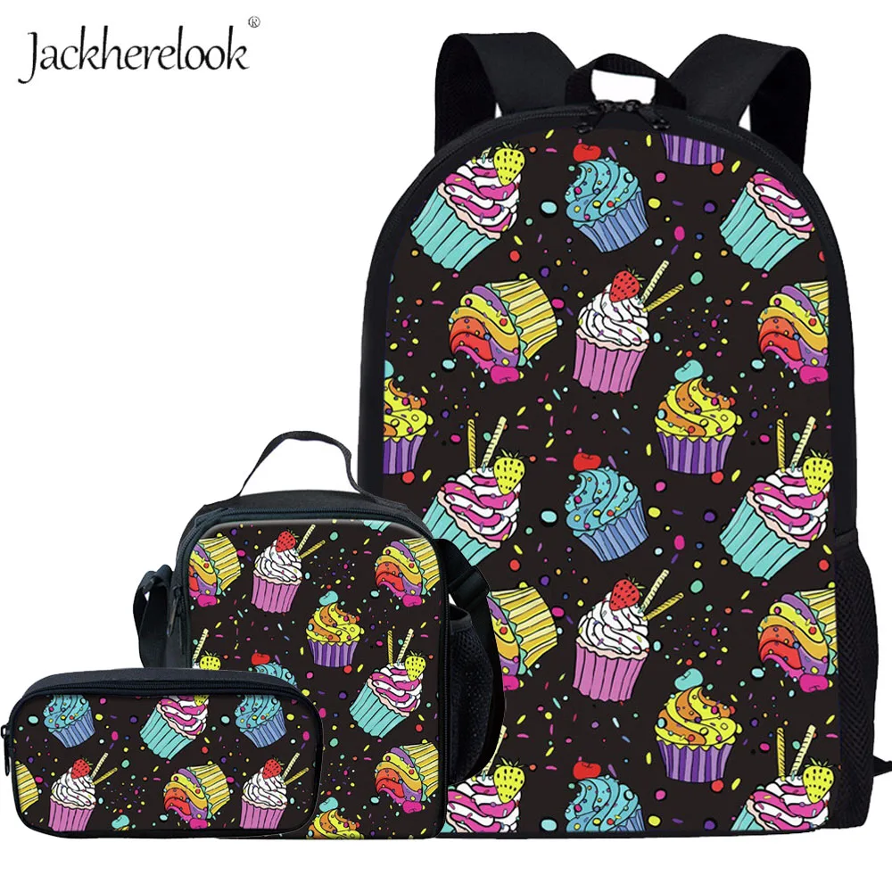 Jackherelook Girls School Bags Candy Color Cute Cupcake Printing Backpack Student Bookbags Unique Kids Schoolbag Mochila Infant
Jackherelook Girls School Bags Candy Color Cute Cupcake Printing Backpack Student Bookbags Unique Kids Schoolbag Mochila Infant