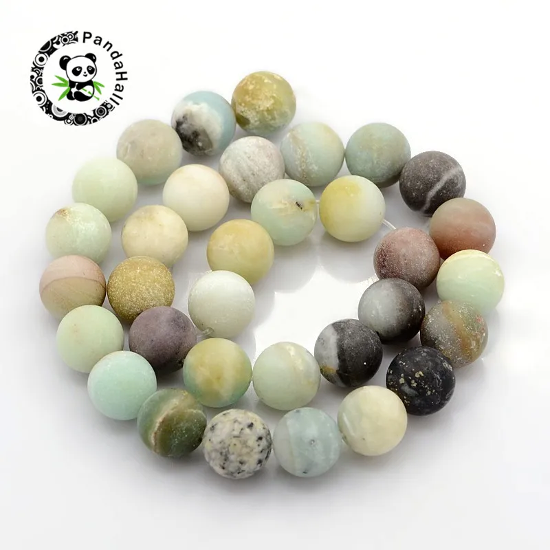 pandahall 5/10 Strands 4/6/8/10/12mm Natural Frosted Amazonite Round Beads for Jewelry Making DIY Bracelet Making Hole: 1mm
pandahall 5/10 Strands 4/6/8/10/12mm Natural Frosted Amazonite Round Beads for Jewelry Making DIY Bracelet Making Hole: 1mm