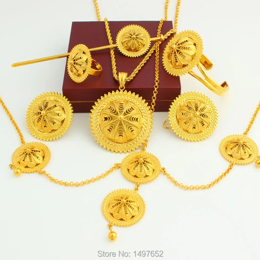 New Arrival Ethiopian Big Size Jewelry sets / Gold Color Romantic Fashion Jewelry African Wedding Bridal Sets for Women
New Arrival Ethiopian Big Size Jewelry sets / Gold Color Romantic Fashion Jewelry African Wedding Bridal Sets for Women