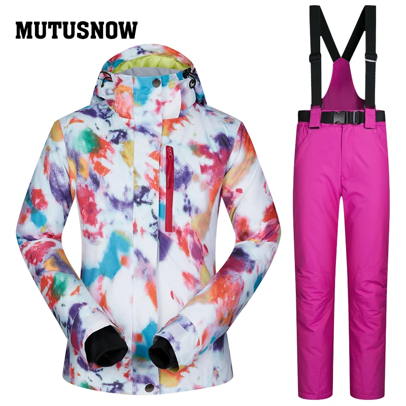 MUTUSNOW Women Ski Suit Snowboard Jacket Pant Windproof Waterproof Outdoor Sport Wear Super Warm Clothing Trouser Thicken Coat
MUTUSNOW Women Ski Suit Snowboard Jacket Pant Windproof Waterproof Outdoor Sport Wear Super Warm Clothing Trouser Thicken Coat