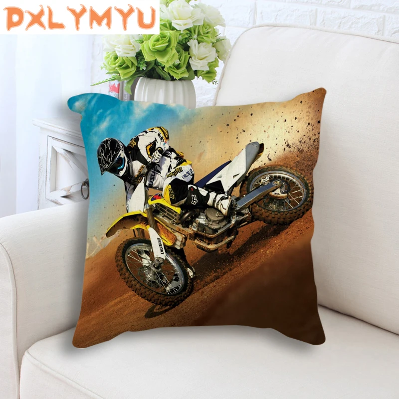 Motorcycle Sports Poster Printed Pillows Cover Cross-country Picture Cushion Cover Home Decorative Pillowcase for sofa car
Motorcycle Sports Poster Printed Pillows Cover Cross-country Picture Cushion Cover Home Decorative Pillowcase for sofa car