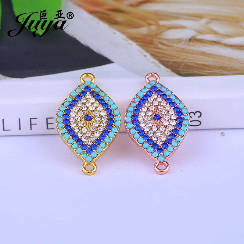 5Pcs/Lot Evil Eye Zircon Crystal Connector 30x16.5mm For DIY Women Bracelets Jewelry Making Connect Components Accessories
5Pcs/Lot Evil Eye Zircon Crystal Connector 30x16.5mm For DIY Women Bracelets Jewelry Making Connect Components Accessories
