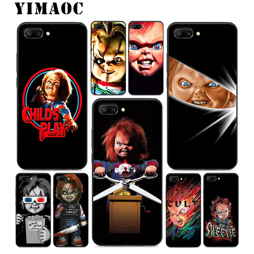 YIMAOC кукла Чаки Мягкий силиконовый чехол для телефона huawei Honor Коврики 10 P20 P10 P9 P8 P