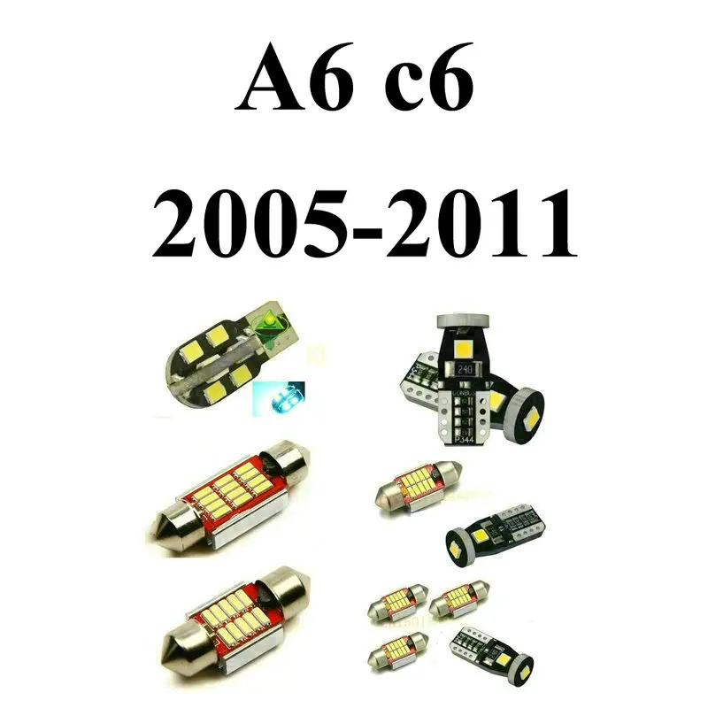 LED Interior Car Lights For Audi a6 c6 2005-2011 Error Canceling Dome Reading Visor Door FootWell Trunk 16pc
LED Interior Car Lights For Audi a6 c6 2005-2011 Error Canceling Dome Reading Visor Door FootWell Trunk 16pc