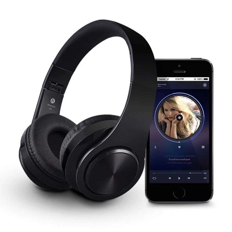 Оригинальный B3 Bluetooth наушники складной Портативный Беспроводной гарнитура шлем