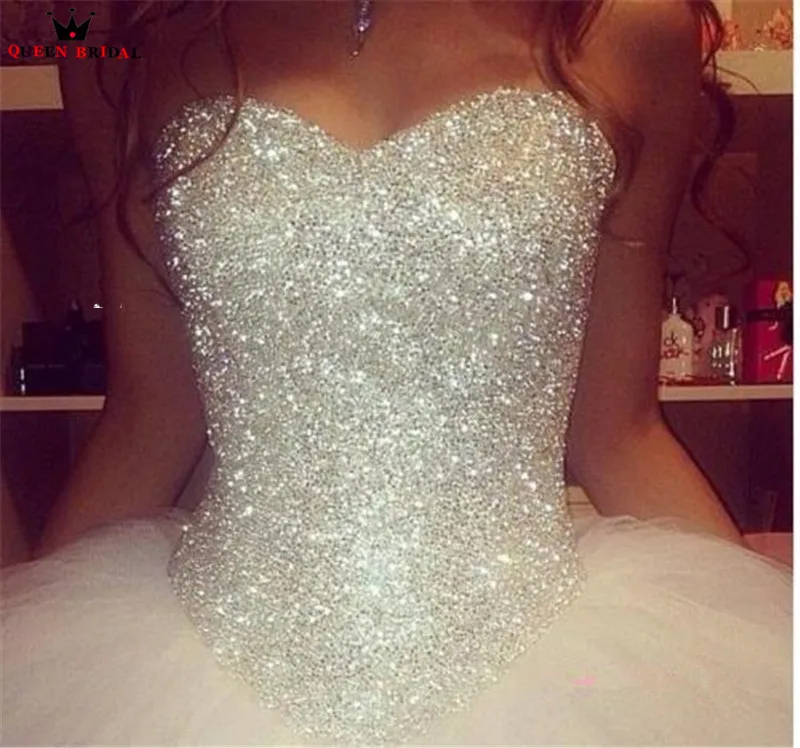 Vintage Wedding Dresses Ball Gown Sweetheart Fluffy Crystal Beading Sequins Romantic Wedding Gown Bridal Dress Custom Made RT03
Vintage Wedding Dresses Ball Gown Sweetheart Fluffy Crystal Beading Sequins Romantic Wedding Gown Bridal Dress Custom Made RT03