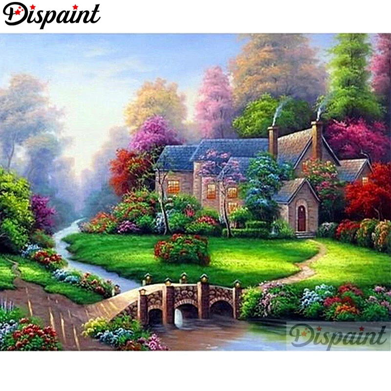 Dispaint Full Square/Round Drill 5D DIY Diamond Painting "Dream hut landscape" Embroidery Cross Stitch 5D Home Decor A10623
Dispaint Full Square/Round Drill 5D DIY Diamond Painting "Dream hut landscape" Embroidery Cross Stitch 5D Home Decor A10623