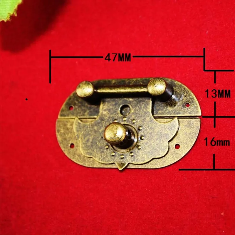 Antique Latches Decorative Drawer Hasp Jewelry Wooden Box Suitcase Hasp Lock Latch With Screws Vintage Clasp Locks,47*29mm,1Set
Antique Latches Decorative Drawer Hasp Jewelry Wooden Box Suitcase Hasp Lock Latch With Screws Vintage Clasp Locks,47*29mm,1Set