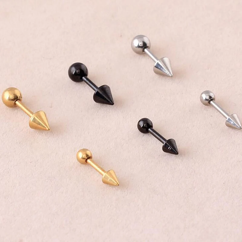 2 piece 1.2x8x3mm 4mm New Ball and Spike Tragus Piercing Stud Earring Tragus Ear Piercing Body Jewelry
2 piece 1.2x8x3mm 4mm New Ball and Spike Tragus Piercing Stud Earring Tragus Ear Piercing Body Jewelry
