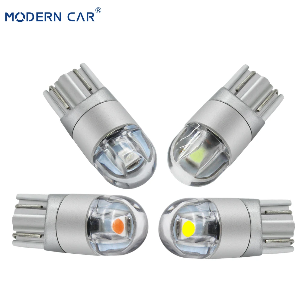 Современные автомобильные лампы T10 W5W LED 3030 168 194 сигнал поворота номерной знак