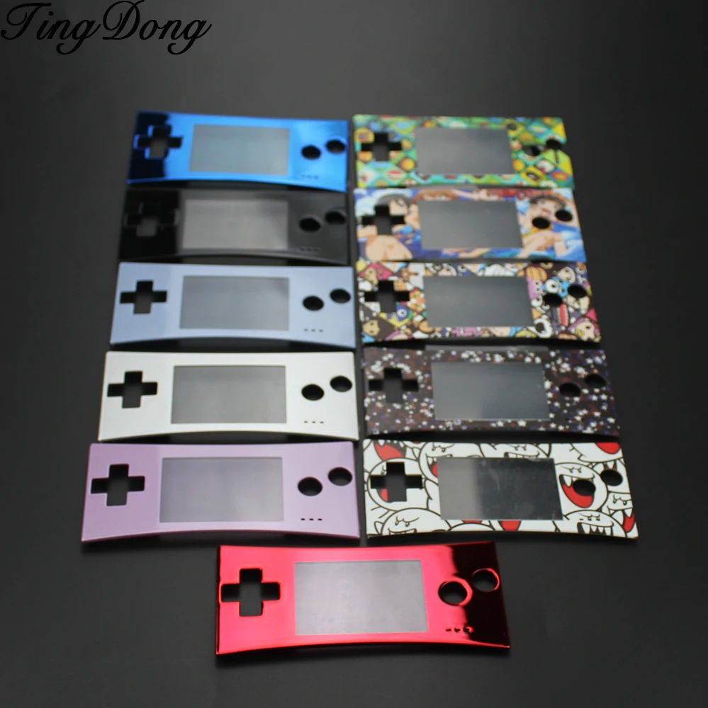 Front Faceplate Cover Replacement for GameBoy Micro for GBM Front Case Housing Repair Part
Front Faceplate Cover Replacement for GameBoy Micro for GBM Front Case Housing Repair Part