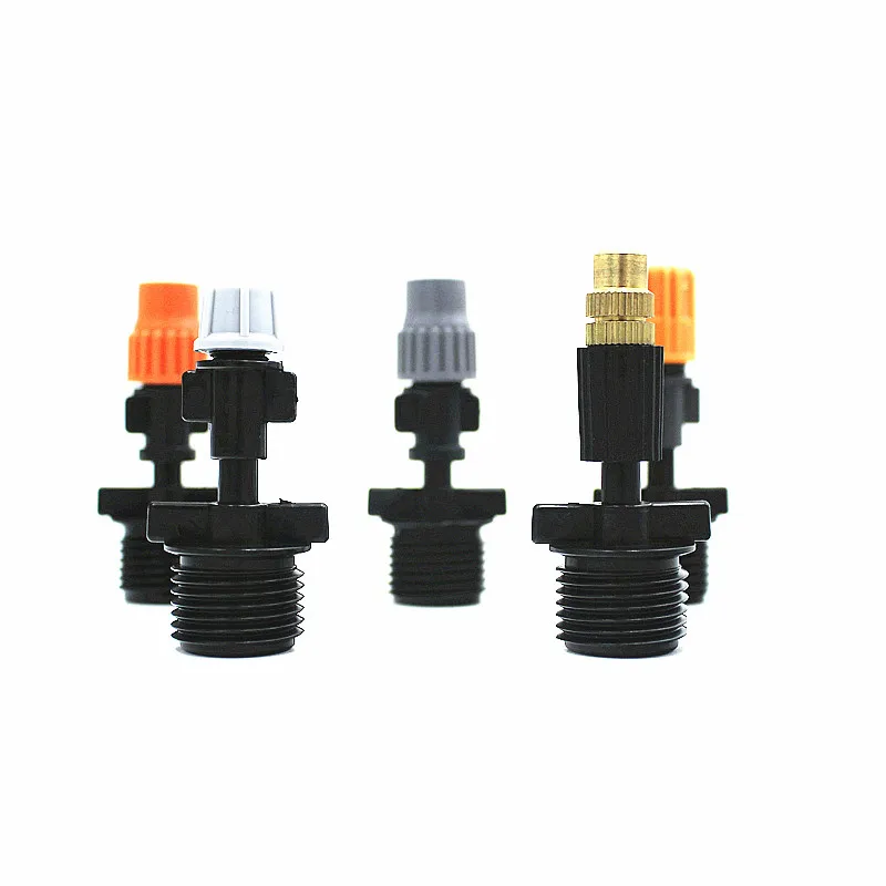 30PCS Adjustable Nozzle With 1/2" Screw Connector Garden Flower Watering Irrigation Fittings Micro Sprinkler Accessory
30PCS Adjustable Nozzle With 1/2" Screw Connector Garden Flower Watering Irrigation Fittings Micro Sprinkler Accessory