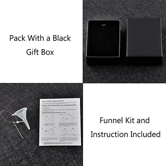 IJD8026 Five-Petaled Flowers Cremation Jewelry Memorial Ashes Holder Urn Pendant Necklace Keepsake + Filling kit 
IJD8026 Five-Petaled Flowers Cremation Jewelry Memorial Ashes Holder Urn Pendant Necklace Keepsake + Filling kit