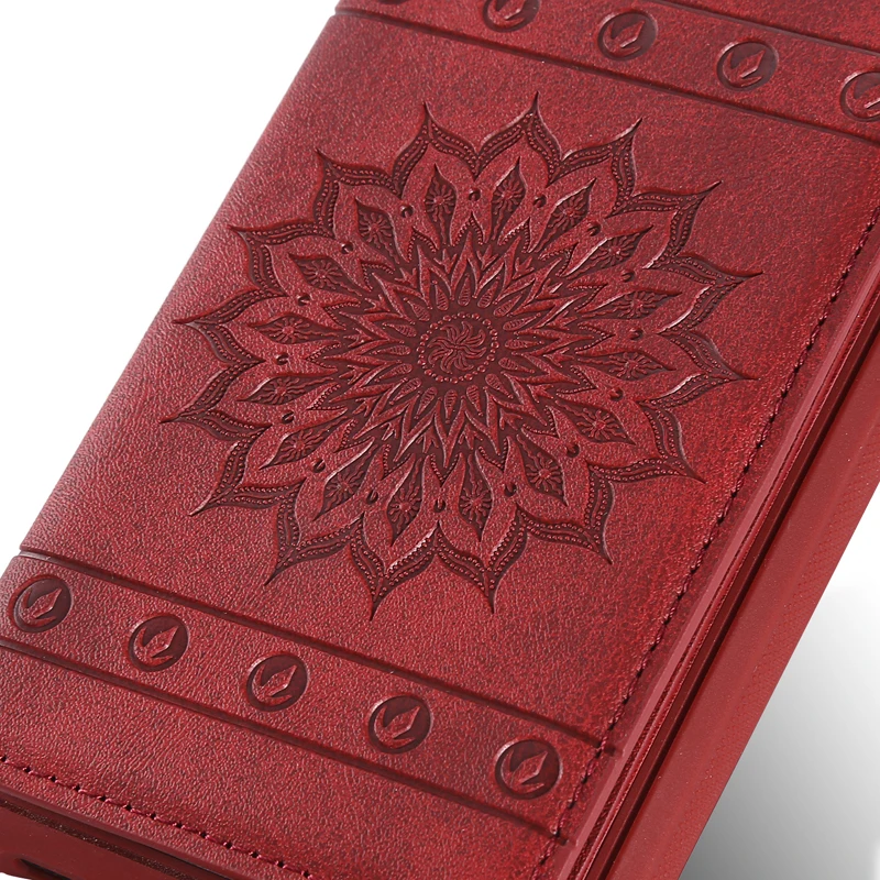Luxury Embossed Mandala Leather Flip Wallet Phone Cases Silicone Cover Coque Fundas for iPhone 5 5S SE 6 6S 7 8 Plus X XS MAX XR
Luxury Embossed Mandala Leather Flip Wallet Phone Cases Silicone Cover Coque Fundas for iPhone 5 5S SE 6 6S 7 8 Plus X XS MAX XR