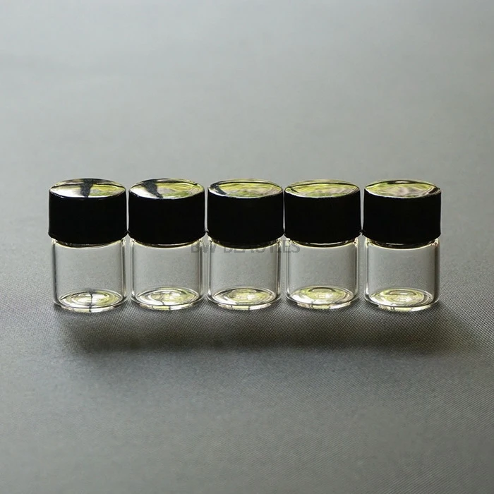 500Pcs/Lot 1ml 2ml 3ml Essential Oil Glass Vial Small Sample Perfume Glass Bottle ,Oil Display Container With Black Cap
500Pcs/Lot 1ml 2ml 3ml Essential Oil Glass Vial Small Sample Perfume Glass Bottle ,Oil Display Container With Black Cap