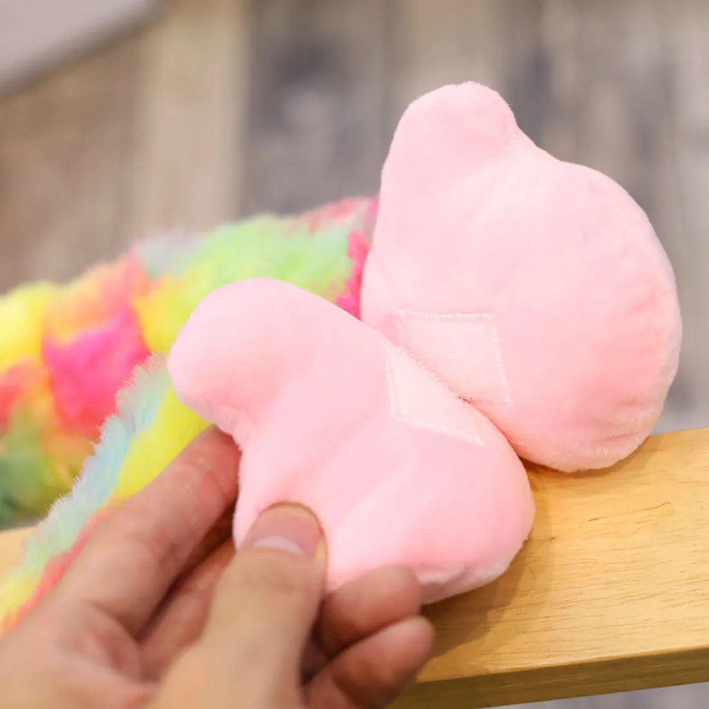 80CM Kawaii Long Arm Tail Rainbow Monkey Stuffed Doll Plush Toys Curtains Baby Sleeping Appease Animal Kids Birthday Gifts | Игрушки и
