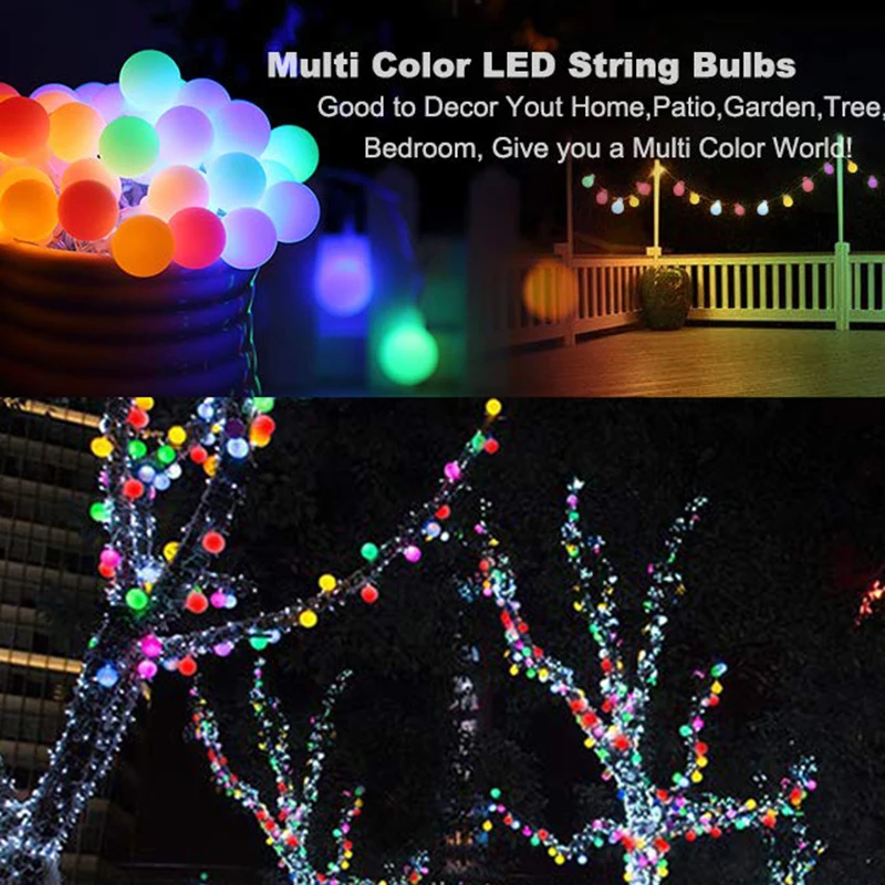 5M 30 Led Frosted Globe Solar String Lights Led Garden Light Waterproof Christmas Fairy Lights Wedding Party Holiday Patio Decor
5M 30 Led Frosted Globe Solar String Lights Led Garden Light Waterproof Christmas Fairy Lights Wedding Party Holiday Patio Decor